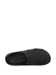 Totes Black Ladies Bounce Clogs - Image 3 of 4