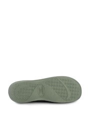 Totes Green Isotoner Ladies Popcorn Mule Slippers - Image 4 of 5