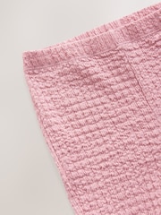 Pink Textured Flared Leggings (3-16yrs) - Image 8 of 9