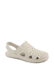 Totes Natural Ladies Bounce Clogs - Image 2 of 4