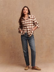 Pink Check Long Sleeve Shirt - Image 2 of 8