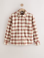 Pink Check Long Sleeve Shirt - Image 6 of 8