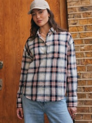 Neutral/Azul Marinho - Camisa de manga comprida - Imagem 3 de 8