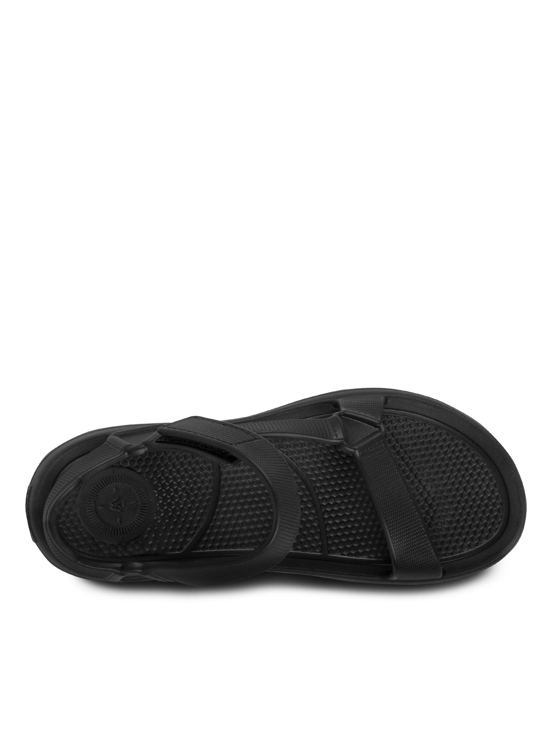 Buy Totes Black Mens Bounce Velcro Sport Sandals from Next USA