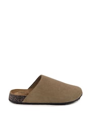 Totes Mens Micro Suede Clogs - Imagen 1 de 4