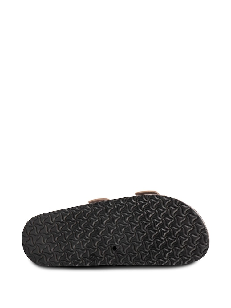 Totes Ladies PU Double Buckle Sliders - תמונה 4 מתוך 4