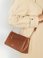 Dune London Brown Drive Medium Cross-Body Bag - Image 1 of 5