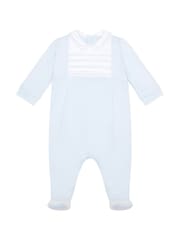 Emile Et Rose 100% Cotton All-In-One With Pleated Inset Yoke & Feather Stitch Emb - Image 2 of 4