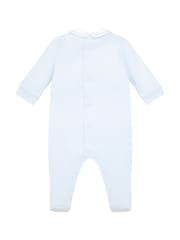 Emile Et Rose 100% Cotton All-In-One With Pleated Inset Yoke & Feather Stitch Emb - Image 3 of 4