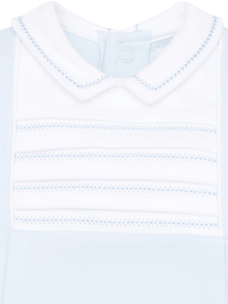 Emile Et Rose 100% Cotton All-In-One With Pleated Inset Yoke & Feather Stitch Emb - Image 4 of 4