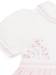 Emile Et Rose Dress with Pretty Floral Embriodered Yoke with Pants - Image 5 of 5