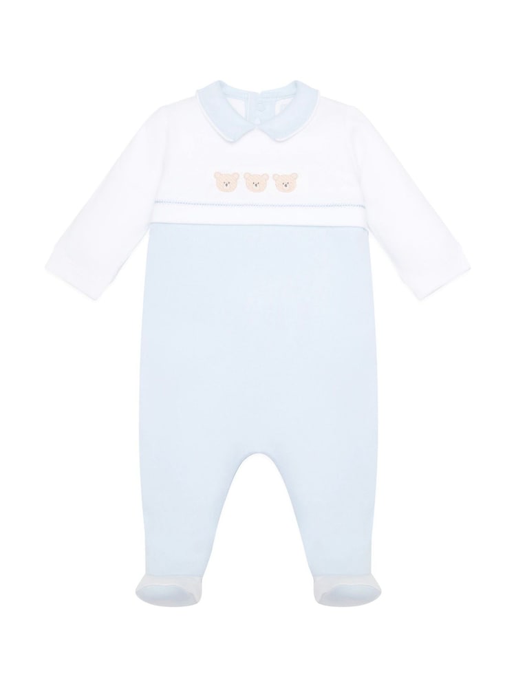 Emile Et Rose Blue 100% Cotton All-In-One - Image 2 of 6