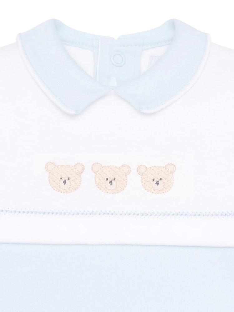 Emile Et Rose Blue 100% Cotton All-In-One - Image 6 of 6
