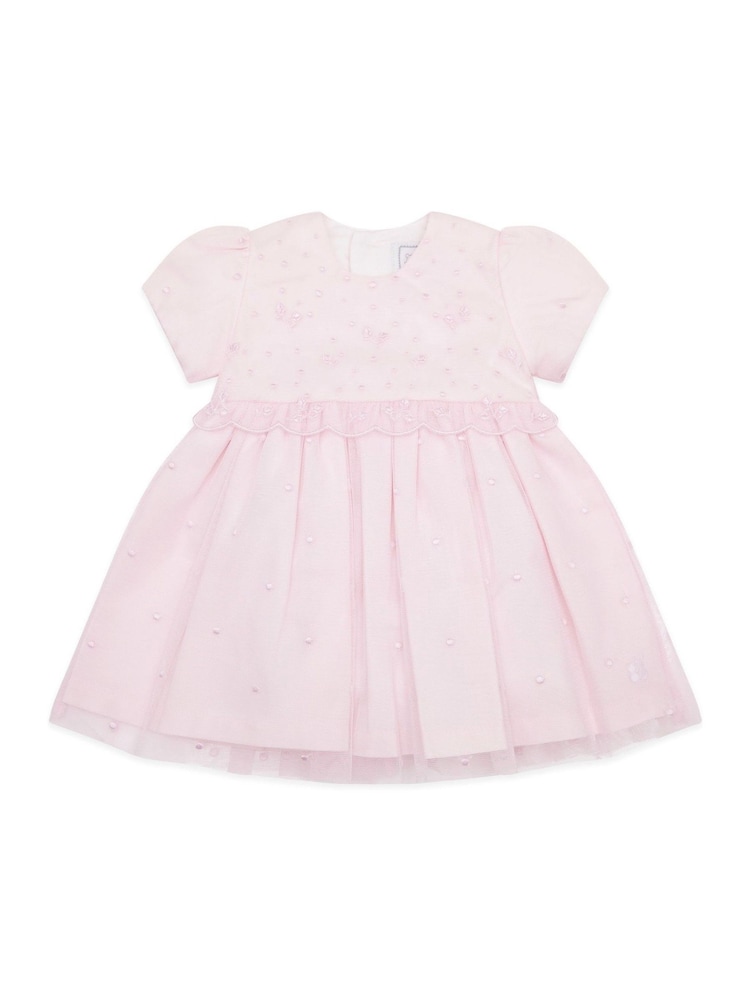 Emile Et Rose Party Dress with Emb Tulle Overlay Floral Yoke & Pants - Image 2 of 6