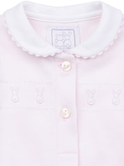Emile Et Rose Pink Front Open 100% Cotton All-In-One - Image 5 of 5
