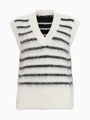 AllSaints White Riga Tank Top - Image 10 of 10