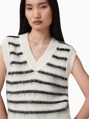 AllSaints White Riga Tank Top - Image 2 of 10