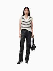 AllSaints White Riga Tank Top - Image 3 of 10