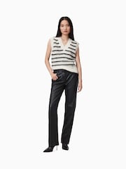 AllSaints White Riga Tank Top - Image 8 of 10