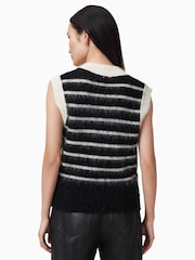 AllSaints White Riga Tank Top - Image 9 of 10