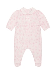Emile Et Rose Pink All Over Print Floral All-In-One - Imagen 3 de 5