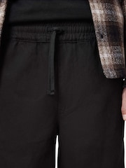 AllSaints Black Hanbury Trousers - Image 3 of 8