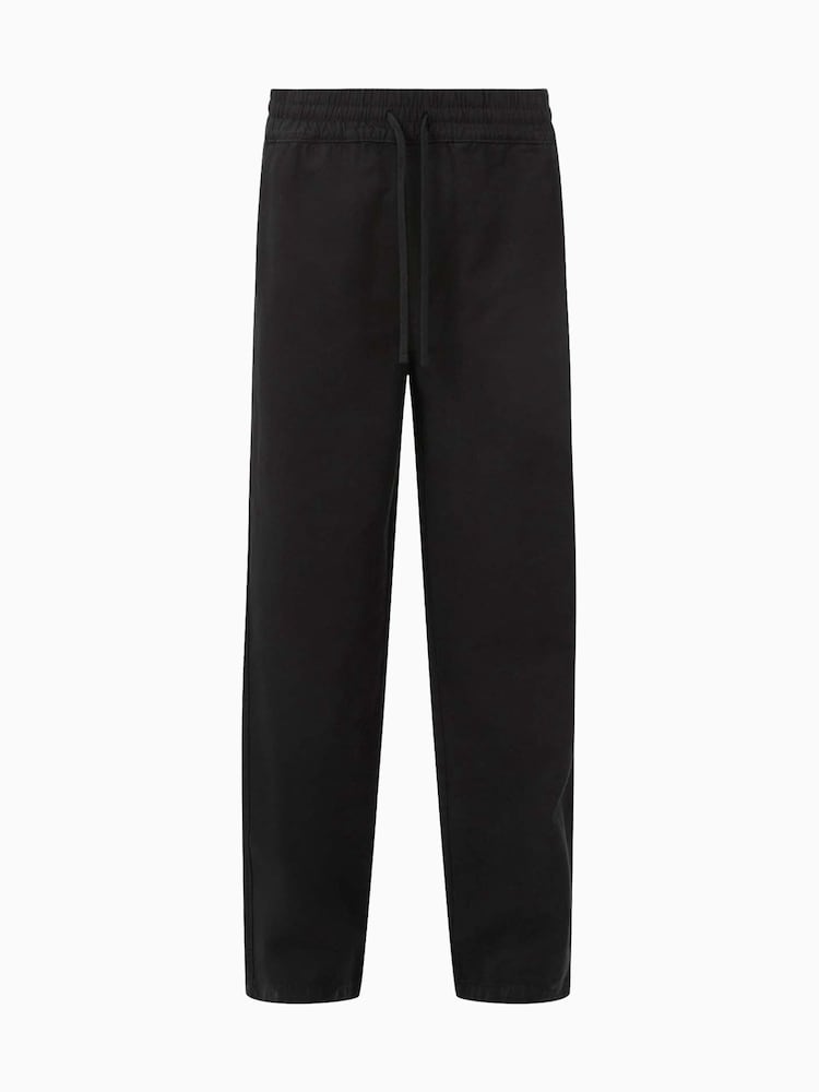 AllSaints Black Hanbury Trousers - Image 8 of 8