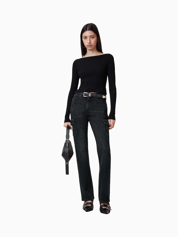 AllSaints Hollis Cargo Bootcut Jeans - Изображение 1 из 8
