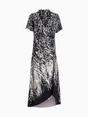 AllSaints Black Rosie Dress - Image 10 of 10
