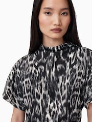 AllSaints Black Rosie Dress - Image 2 of 10