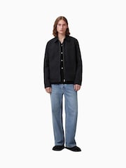 AllSaints Black Fenway Jacket - Image 1 of 8