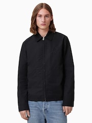 AllSaints Black Fenway Jacket - Image 2 of 8