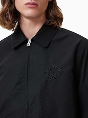 AllSaints Black Fenway Jacket - Image 3 of 8