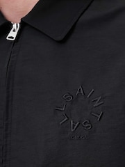 AllSaints Black Fenway Jacket - Image 4 of 8