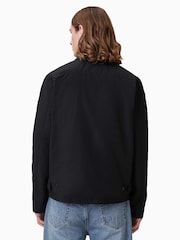 AllSaints Black Fenway Jacket - Image 7 of 8