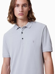 AllSaints Reform Short Sleeve 100% Organic Cotton Polo Shirt - صورة 2 من 5