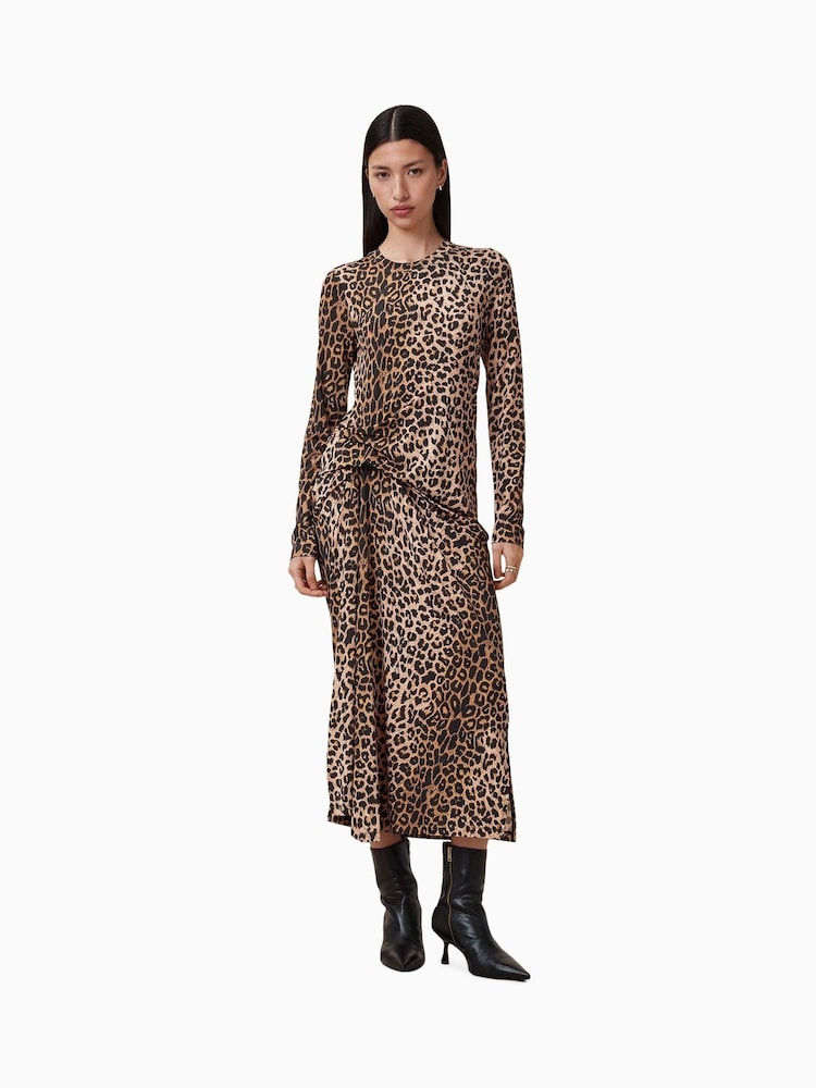 AllSaints Yellow Rivi Dress - Image 2 of 7