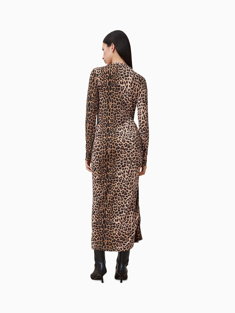 AllSaints Yellow Rivi Dress - Image 3 of 7