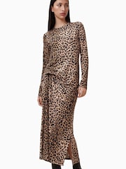 AllSaints Yellow Rivi Dress - Image 4 of 7