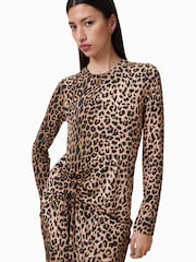 AllSaints Yellow Rivi Dress - Image 5 of 7