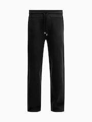 AllSaints Black Carson 100% Organic Cotton Trousers - Image 6 of 6