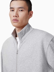 Grau - AllSaints Carson Track Jacket - Bild 3 von 6