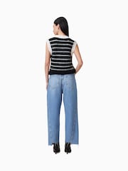 AllSaints Blue Fox 100% Cotton Jeans - Image 2 of 9