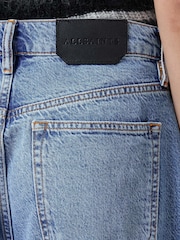 AllSaints Blue Fox 100% Cotton Jeans - Image 8 of 9