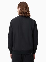 AllSaints Black Rev Bassett Bomber Jacket - Image 7 of 8