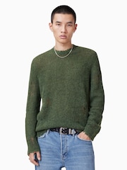 AllSaints Bleaker Crew Jumper - Image 1 of 10