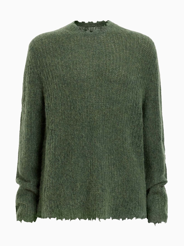 AllSaints Bleaker Crew Jumper - Image 10 of 10