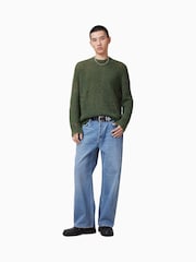 AllSaints Bleaker Crew Jumper - Image 2 of 10