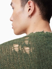 AllSaints Bleaker Crew Jumper - Image 8 of 10
