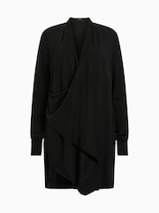 AllSaints Black Drina Dress - Image 9 of 9